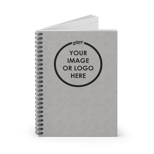 Personalized Spiral Notebooks by Crispy Graphics