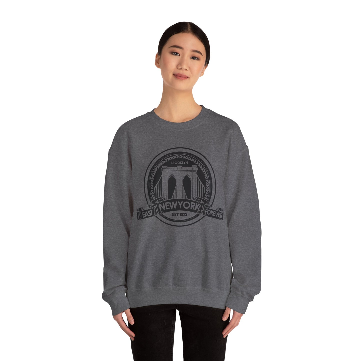 East New York Forever - Unisex Crew Neck Sweatshirt