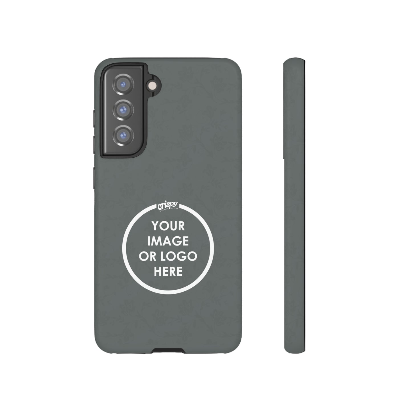 Personalized Galaxy & Pixel Phone Tough Cases by Crispy Graphics