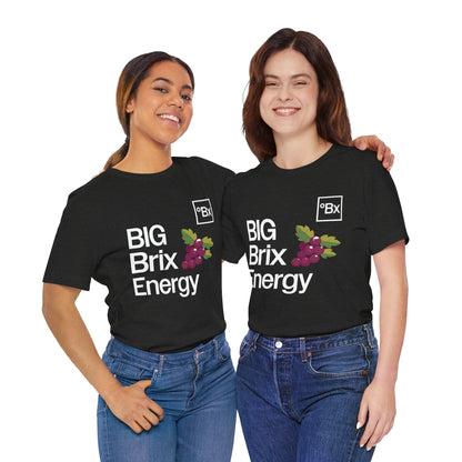 BIG BRIX ENERGY (Grapes) - Unisex Short Sleeve Tee