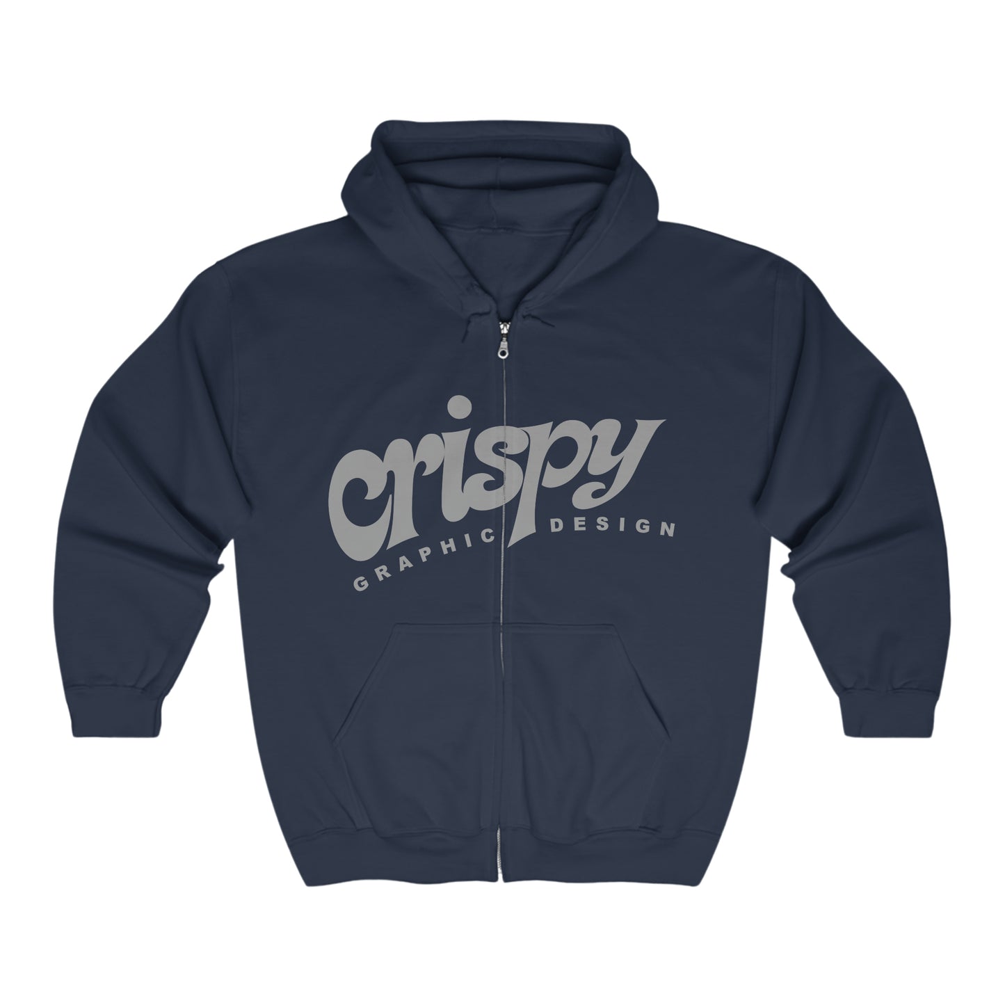 Crispy Graphics Zip-up Hoodie