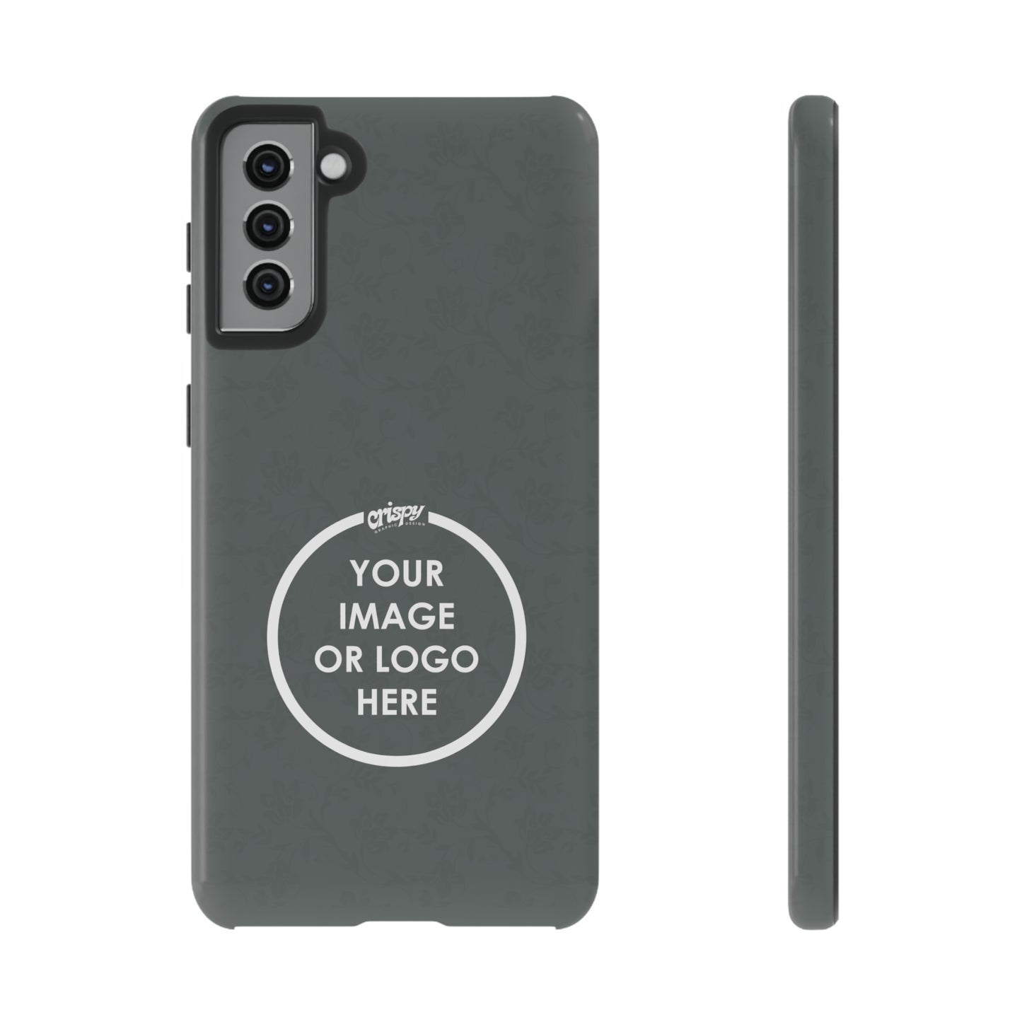 Personalized Galaxy & Pixel Phone Tough Cases by Crispy Graphics