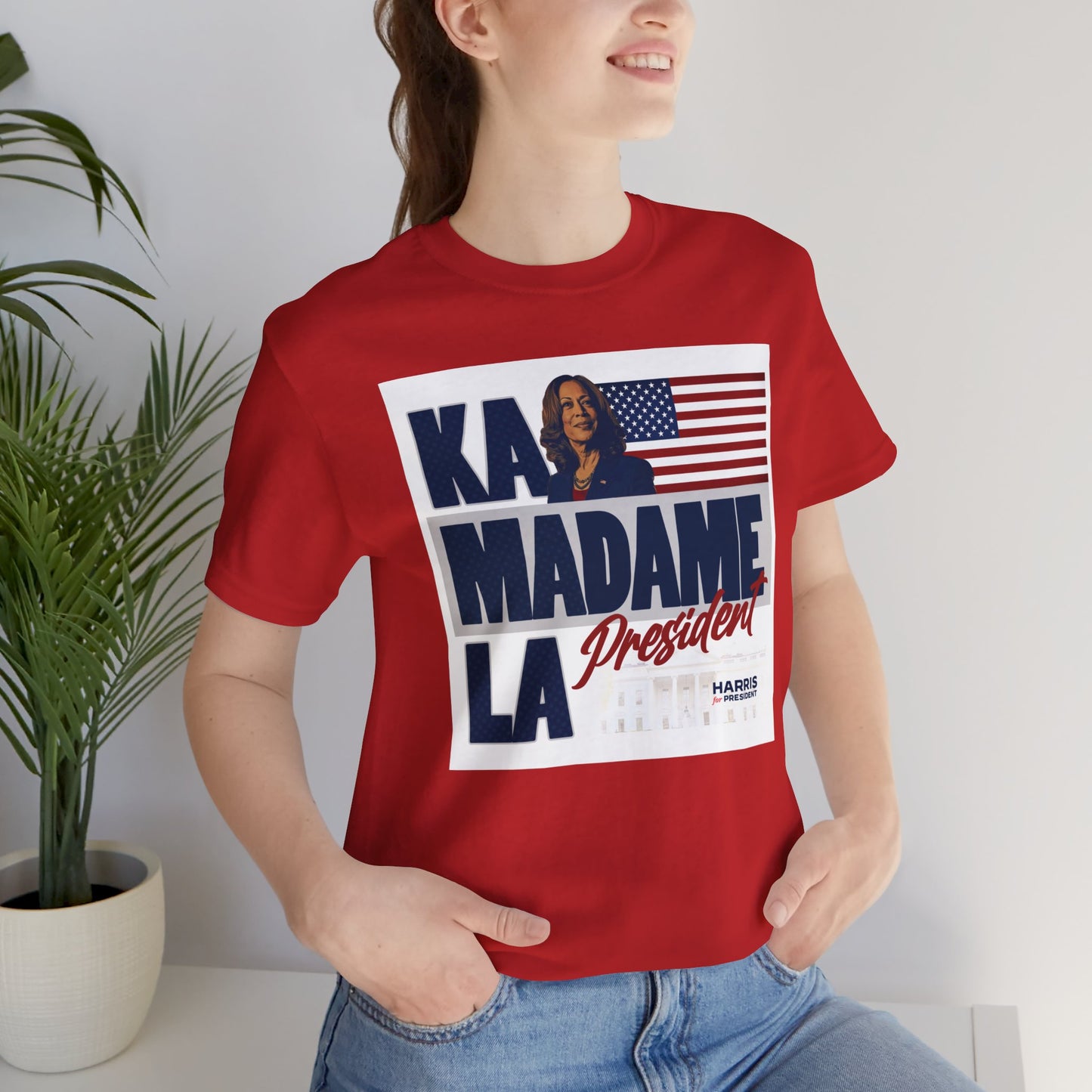 Kamala Madame President - Unisex Short Sleeve T-Shirt