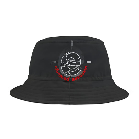 ethemadassassin Logo Bucket Hat (Black)