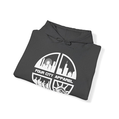 Four City Emblem Hoodie