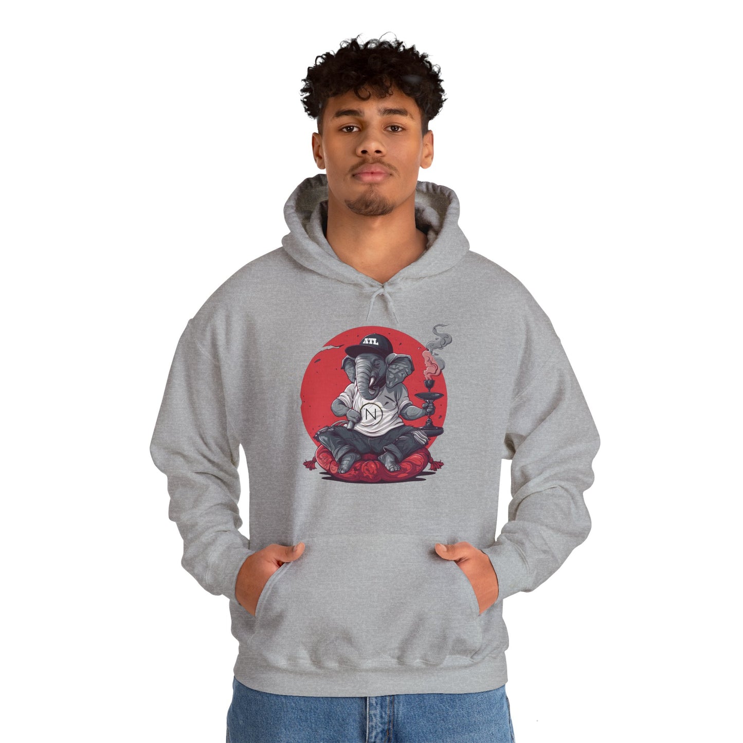 NOSH Hookah Elephant Unisex Heavy Blend™ Hoodie