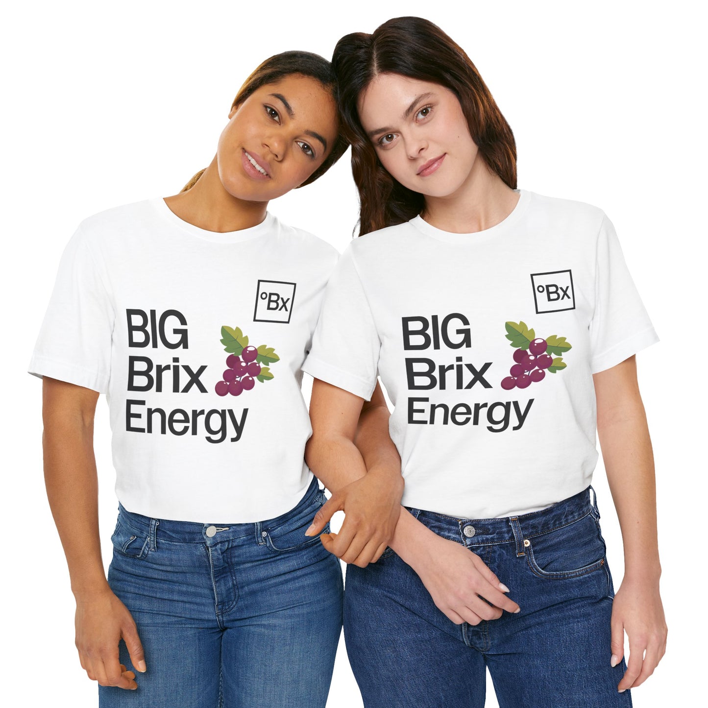 BIG BRIX ENERGY (Grapes) - Unisex Short Sleeve Tee