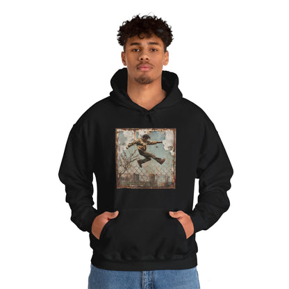 HOPPING THE FENCE - Hooded Sweatshirt