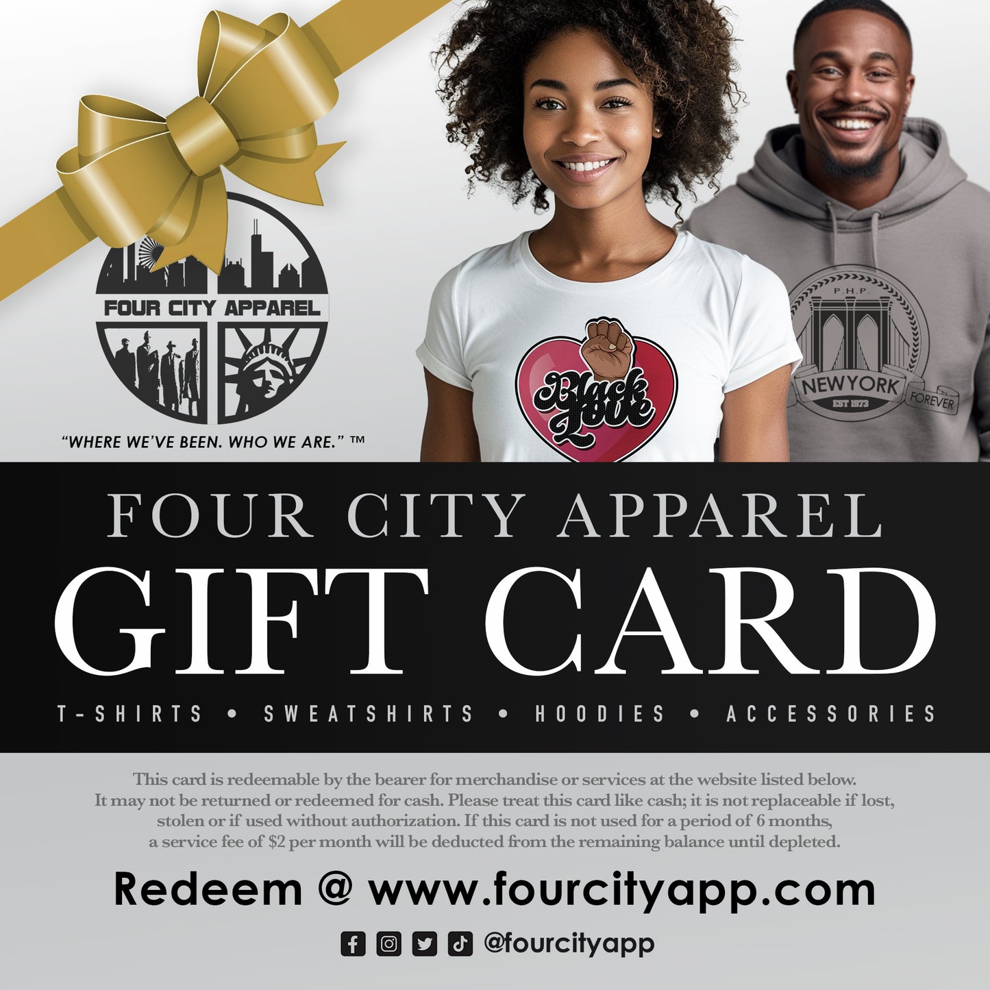 Four City Apparel Gift Card
